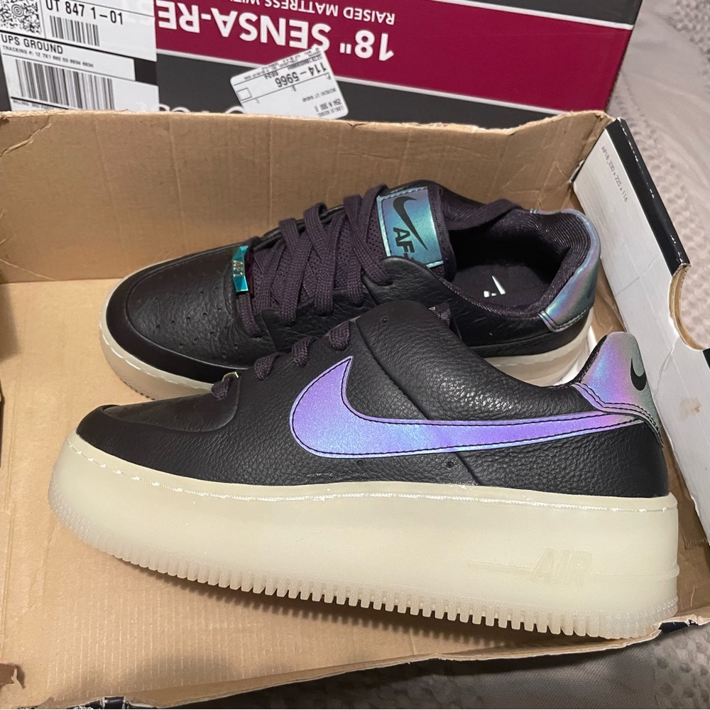 NWB Air Force 1 Sage Low Oil Grey